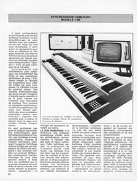 Claviers Magazine 1982